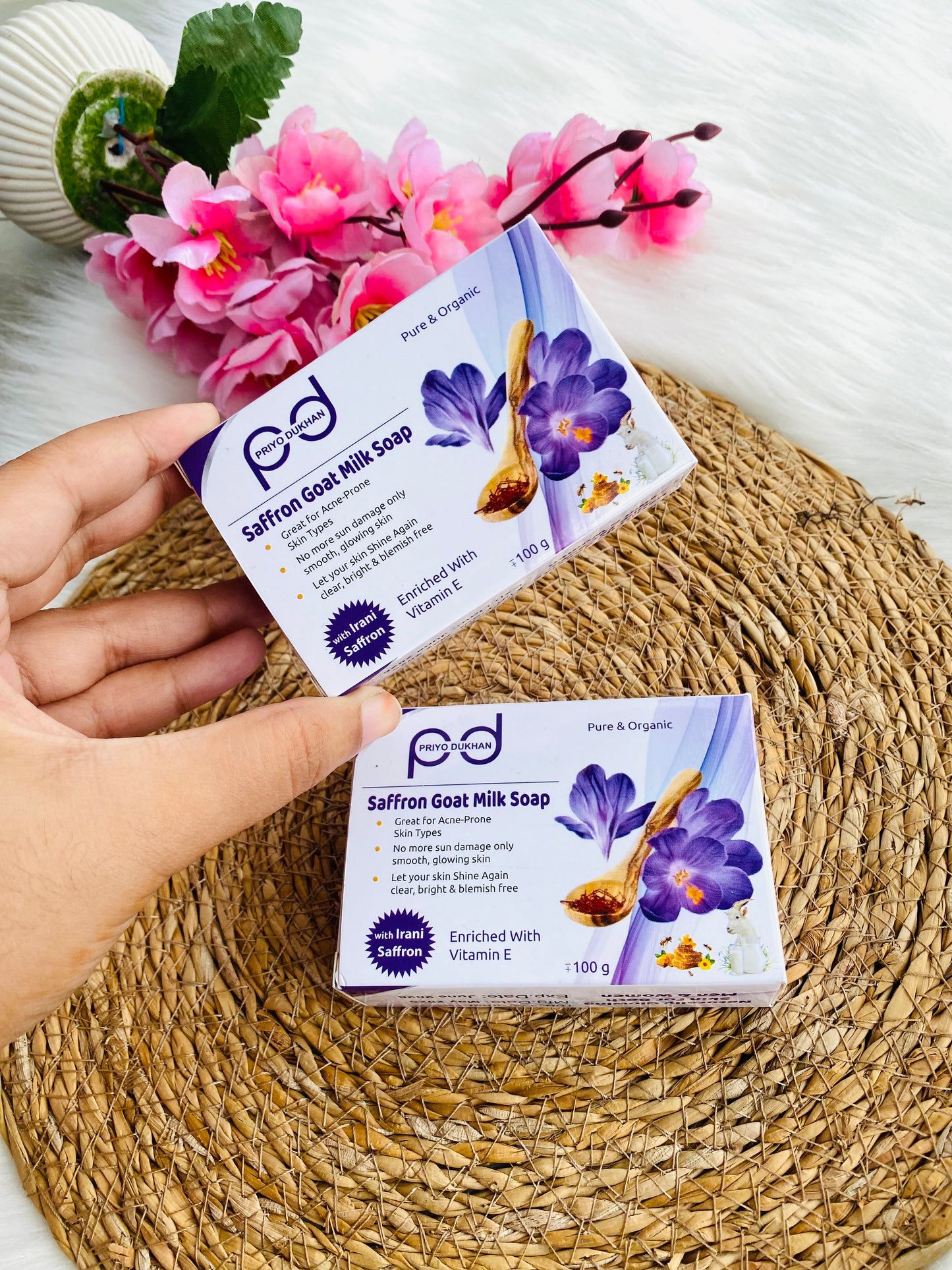 Pd Premium Saffron Goat Milk Soap
