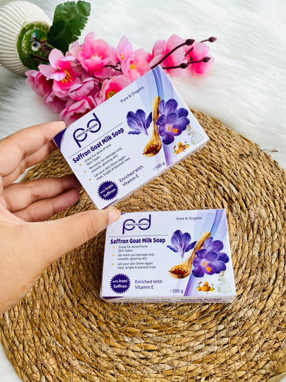 Pd Premium Saffron Goat Milk Soap