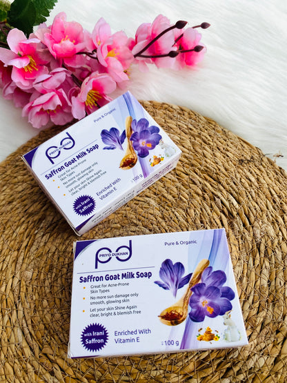 Pd Premium Saffron Goat Milk Soap