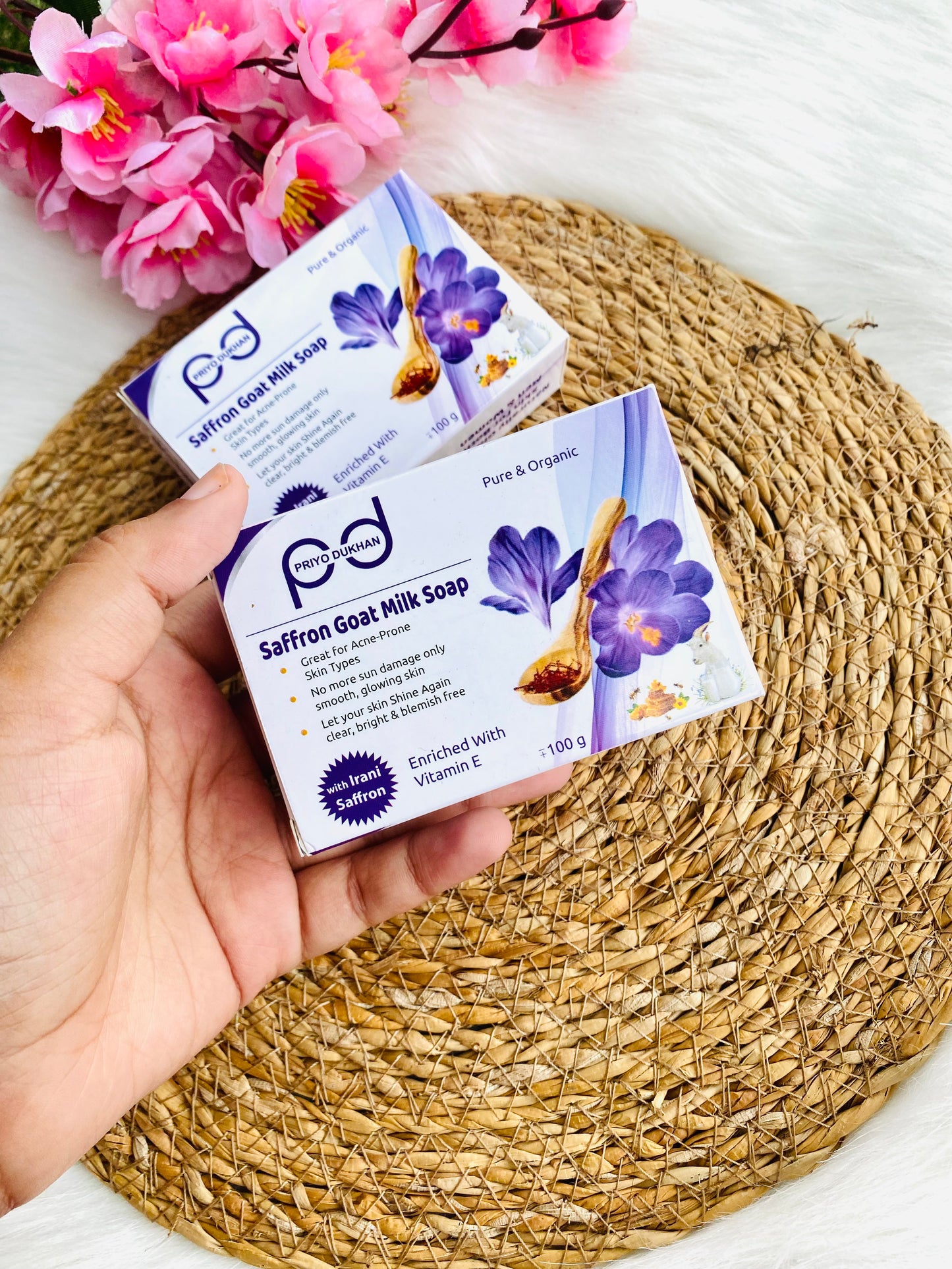 Pd Premium Saffron Goat Milk Soap