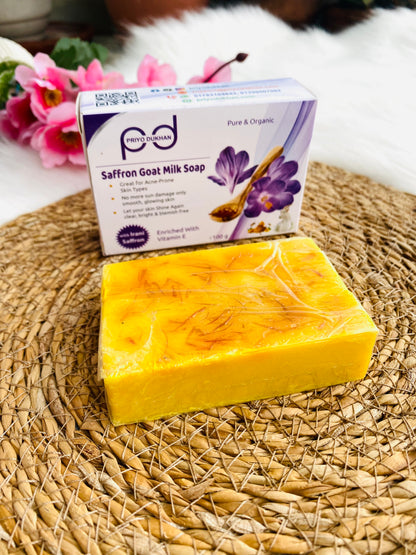 Pd Premium Saffron Goat Milk Soap
