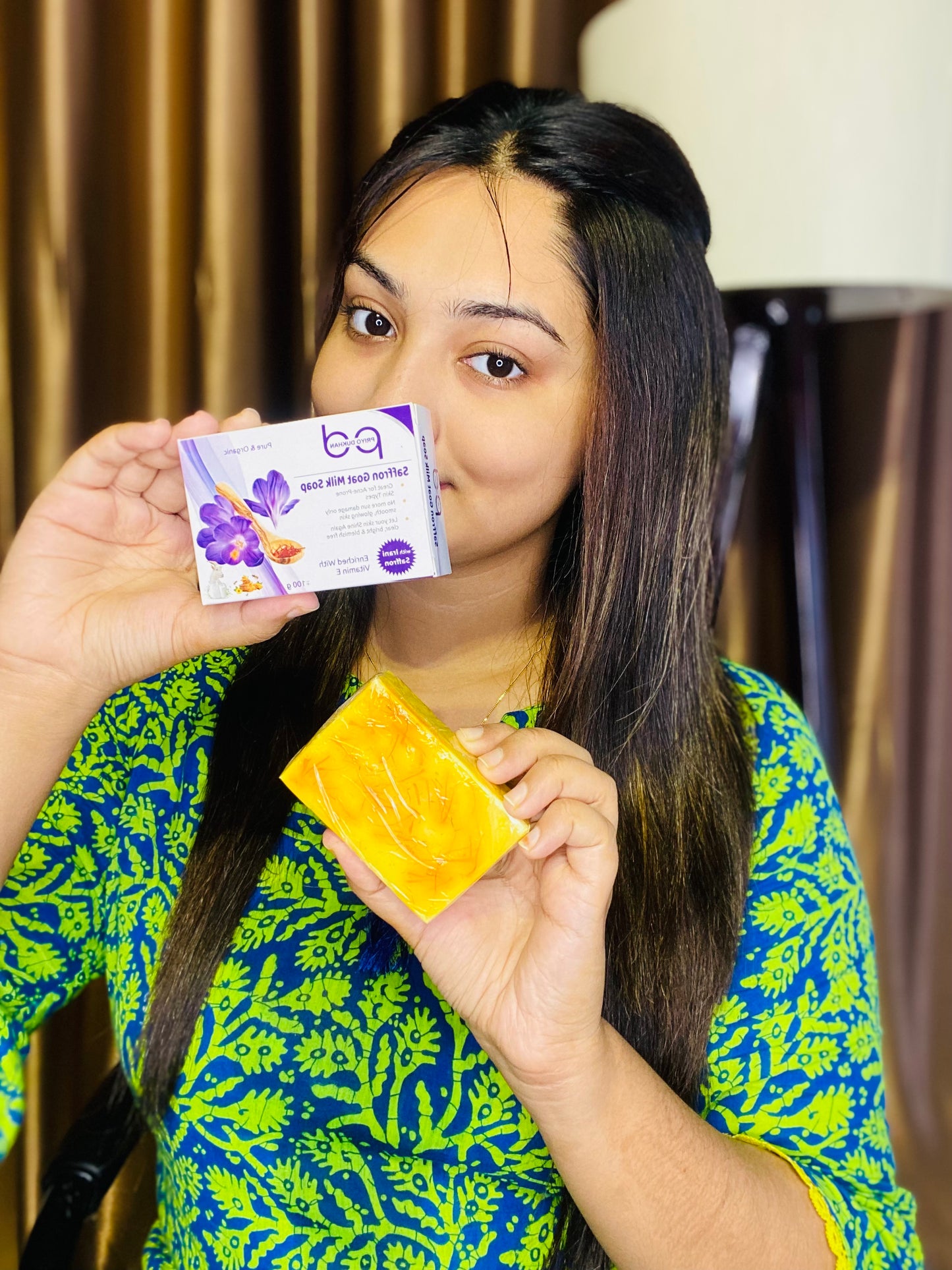 Pd Premium Saffron Goat Milk Soap