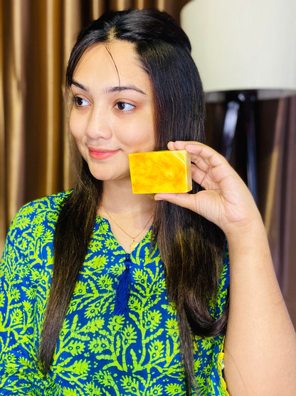 Pd Premium Saffron Goat Milk Soap