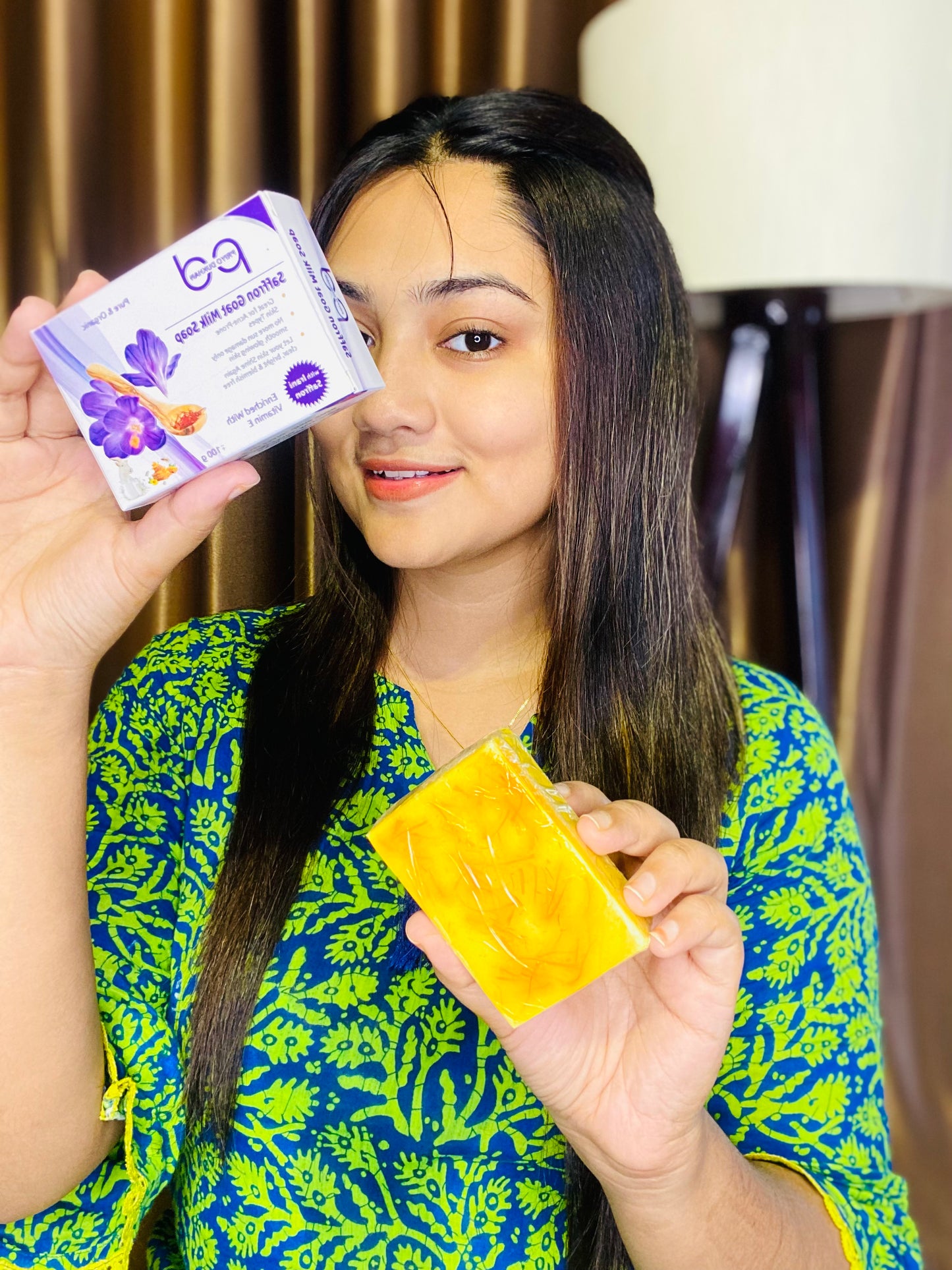Pd Premium Saffron Goat Milk Soap